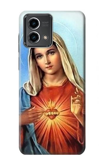 W2420 The Virgin Mary Santa Maria Case Cover Custodia e Flip Case per Motorola Moto G Stylus 5G (2023)