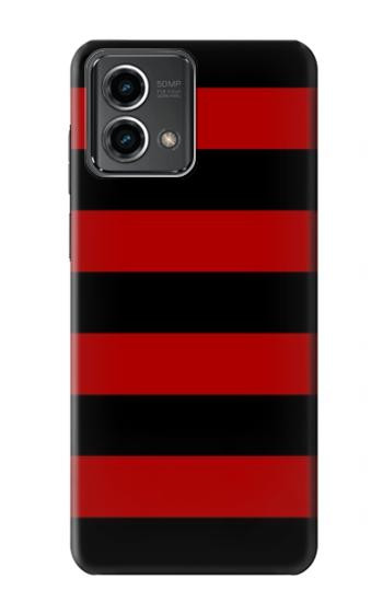 W2638 Black and Red Striped Case Cover Custodia e Flip Case per Motorola Moto G Stylus 5G (2023) W2638 Black and Red Striped Case Cover Custodia e Flip Case per Motorola Moto G Stylus 5G (2023)