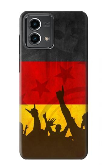 W2966 Germany Football Soccer Case Cover Custodia e Flip Case per Motorola Moto G Stylus 5G (2023)
