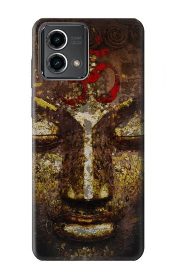 W3874 Buddha Face Ohm Symbol Case Cover Custodia e Flip Case per Motorola Moto G Stylus 5G (2023)