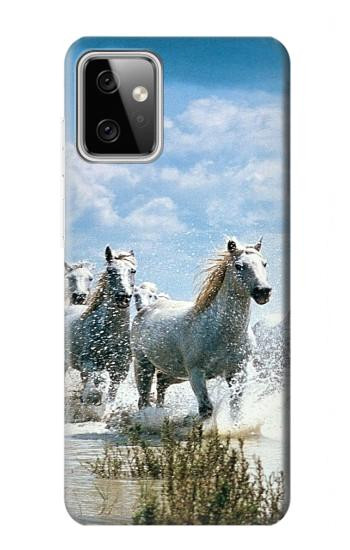 W0250 White Horse Case Cover Custodia e Flip Case per Motorola Moto G Power (2023) 5G W0250 White Horse Case Cover Custodia e Flip Case per Motorola Moto G Power (2023) 5G