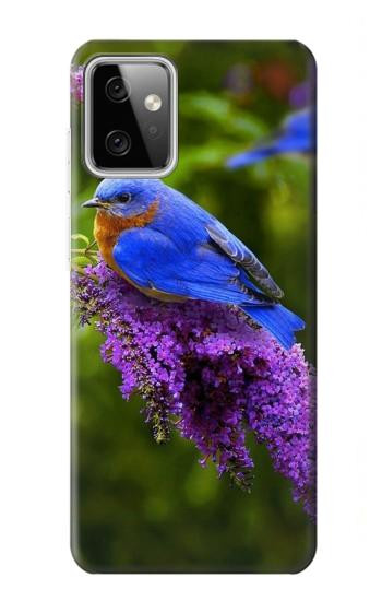 W1565 Bluebird of Happiness Blue Bird Case Cover Custodia e Flip Case per Motorola Moto G Power (2023) 5G