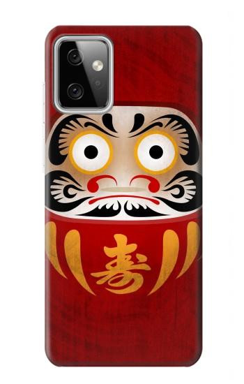 W3023 Japan Good Luck Daruma Doll Case Cover Custodia e Flip Case per Motorola Moto G Power (2023) 5G