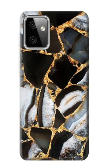 W3419 Gold Marble Graphic Print Case Cover Custodia e Flip Case per Motorola Moto G Power (2023) 5G W3419 Gold Marble Graphic Print Case Cover Custodia e Flip Case per Motorola Moto G Power (2023) 5G