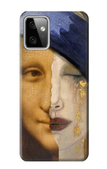 W3853 Mona Lisa Gustav Klimt Vermeer Case Cover Custodia e Flip Case per Motorola Moto G Power (2023) 5G