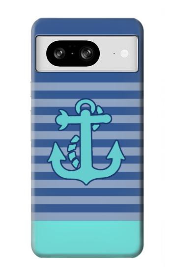 W2081 Nautical Anchor Case Cover Custodia e Flip Case per Google Pixel 8