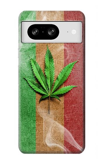 W2109 Smoke Reggae Rasta Flag Case Cover Custodia e Flip Case per Google Pixel 8