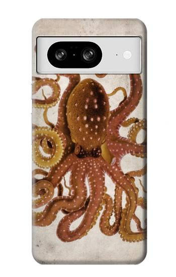 W2801 Vintage Octopus Case Cover Custodia e Flip Case per Google Pixel 8