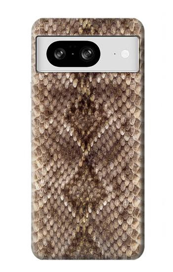 W2875 Rattle Snake Skin Graphic Printed Case Cover Custodia e Flip Case per Google Pixel 8