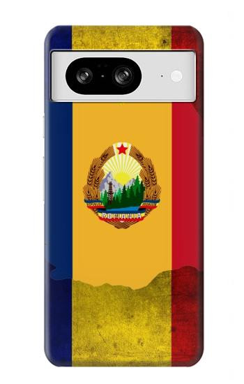 W3021 Romania Flag Case Cover Custodia e Flip Case per Google Pixel 8