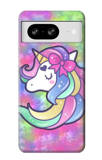 W3264 Pastel Unicorn Case Cover Custodia e Flip Case per Google Pixel 8