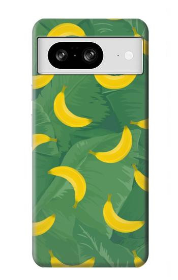 W3286 Banana Fruit Pattern Case Cover Custodia e Flip Case per Google Pixel 8
