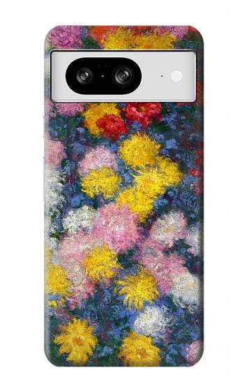 W3342 Claude Monet Chrysanthemums Case Cover Custodia e Flip Case per Google Pixel 8