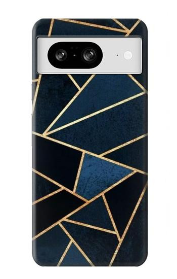 W3479 Navy Blue Graphic Art Case Cover Custodia e Flip Case per Google Pixel 8