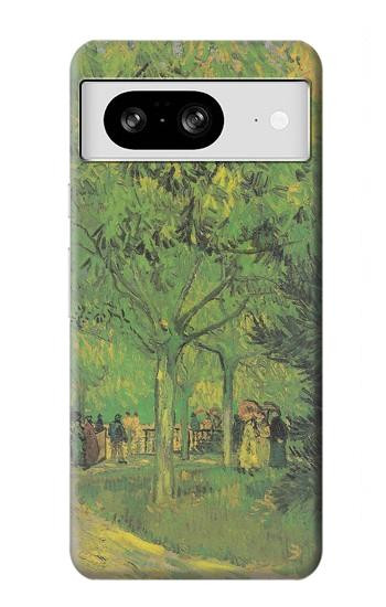 W3748 Van Gogh A Lane in a Public Garden Case Cover Custodia e Flip Case per Google Pixel 8