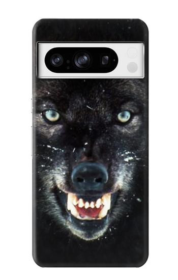 W2823 Black Wolf Blue Eyes Face Case Cover Custodia e Flip Case per Google Pixel 8 pro W2823 Black Wolf Blue Eyes Face Case Cover Custodia e Flip Case per Google Pixel 8 pro
