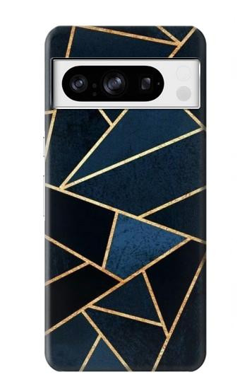 W3479 Navy Blue Graphic Art Case Cover Custodia e Flip Case per Google Pixel 8 pro