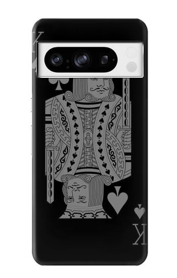 W3520 Black King Spade Case Cover Custodia e Flip Case per Google Pixel 8 pro