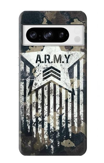 W3666 Army Camo Camouflage Case Cover Custodia e Flip Case per Google Pixel 8 pro