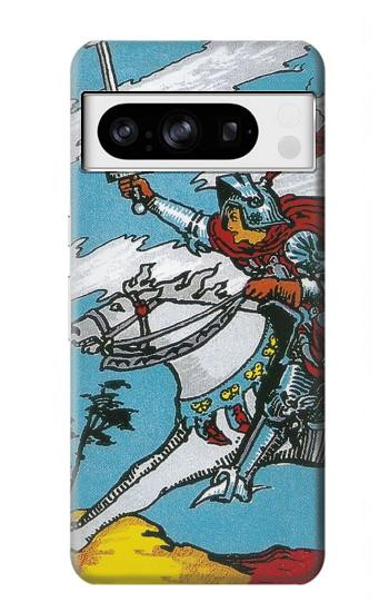 W3731 Tarot Card Knight of Swords Case Cover Custodia e Flip Case per Google Pixel 8 pro