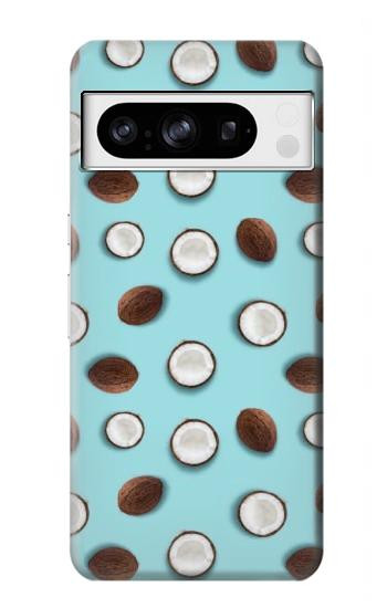 W3860 Coconut Dot Pattern Case Cover Custodia e Flip Case per Google Pixel 8 pro