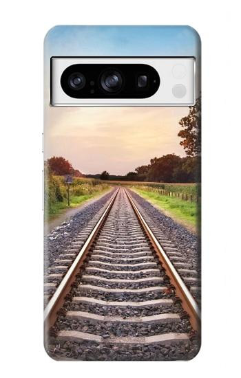 W3866 Railway Straight Train Track Case Cover Custodia e Flip Case per Google Pixel 8 pro
