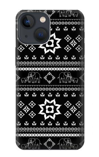 W3932 Elephant Pants Pattern Case Cover Custodia e Flip Case per iPhone 13 mini