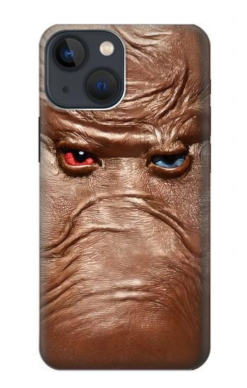 W3940 Leather Mad Face Graphic Paint Case Cover Custodia e Flip Case per iPhone 13 mini