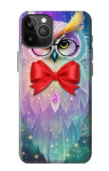 W3934 Fantasy Nerd Owl Case Cover Custodia e Flip Case per iPhone 12 Pro Max