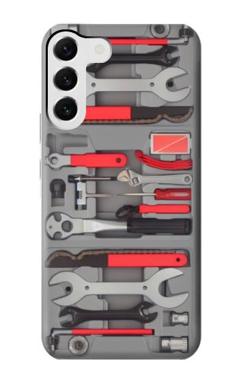W3921 Bike Repair Tool Graphic Paint Case Cover Custodia e Flip Case per Samsung Galaxy S23 Plus