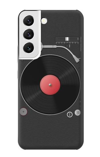 W3952 Turntable Vinyl Record Player Graphic Case Cover Custodia e Flip Case per Samsung Galaxy S22