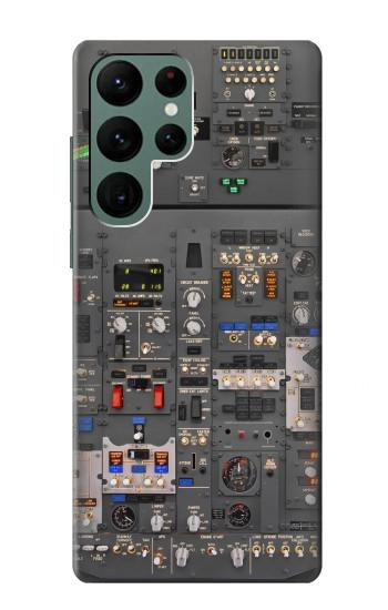 W3944 Overhead Panel Cockpit Case Cover Custodia e Flip Case per Samsung Galaxy S22 Ultra