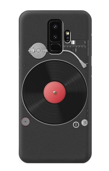 W3952 Turntable Vinyl Record Player Graphic Case Cover Custodia e Flip Case per Samsung Galaxy S9 Plus