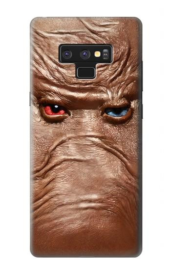W3940 Leather Mad Face Graphic Paint Case Cover Custodia e Flip Case per Note 9 Samsung Galaxy Note9