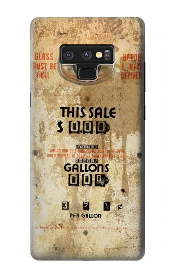 W3954 Vintage Gas Pump Case Cover Custodia e Flip Case per Note 9 Samsung Galaxy Note9