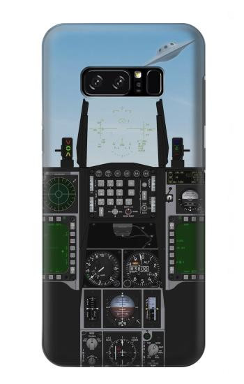 W3933 Fighter Aircraft UFO Case Cover Custodia e Flip Case per Note 8 Samsung Galaxy Note8
