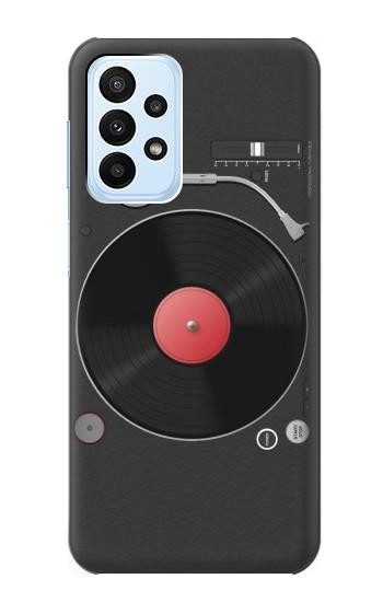 W3952 Turntable Vinyl Record Player Graphic Case Cover Custodia e Flip Case per Samsung Galaxy A23