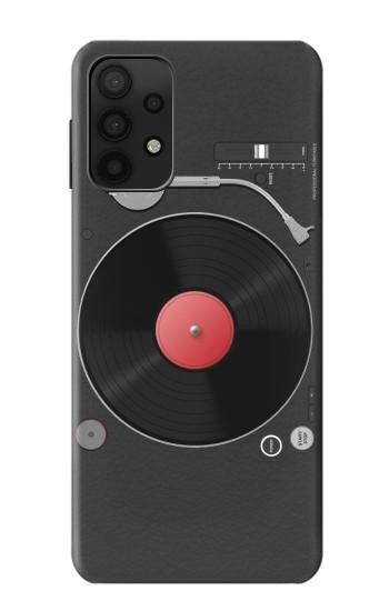 W3952 Turntable Vinyl Record Player Graphic Case Cover Custodia e Flip Case per Samsung Galaxy A32 5G