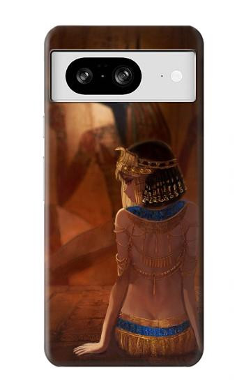 W3919 Egyptian Queen Cleopatra Anubis Case Cover Custodia e Flip Case per Google Pixel 8