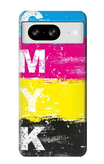 W3930 Cyan Magenta Yellow Key Case Cover Custodia e Flip Case per Google Pixel 8