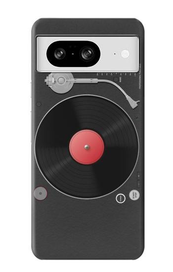W3952 Turntable Vinyl Record Player Graphic Case Cover Custodia e Flip Case per Google Pixel 8