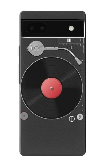 W3952 Turntable Vinyl Record Player Graphic Case Cover Custodia e Flip Case per Google Pixel 6a
