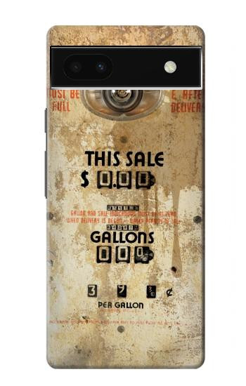 W3954 Vintage Gas Pump Case Cover Custodia e Flip Case per Google Pixel 6a