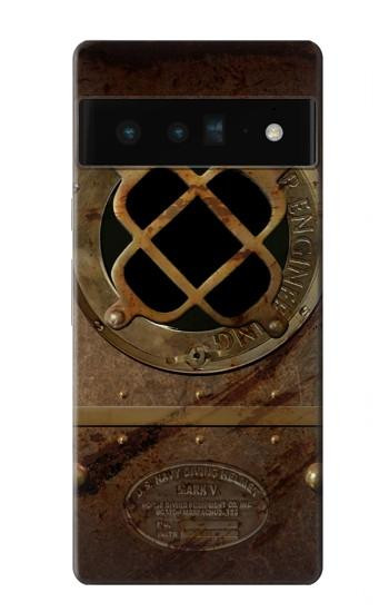 W3948 Shark Teeth Tear Mark Deep Sea Case Cover Custodia e Flip Case per Google Pixel 6 Pro