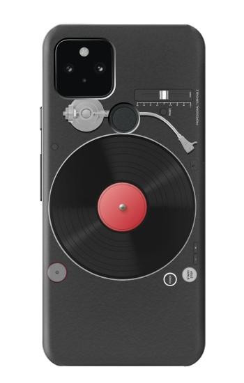 W3952 Turntable Vinyl Record Player Graphic Case Cover Custodia e Flip Case per Google Pixel 5