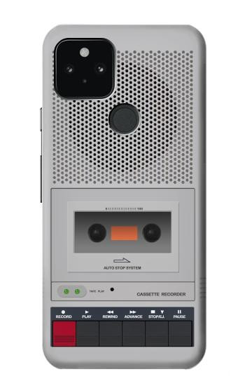 W3953 Vintage Cassette Player Graphic Case Cover Custodia e Flip Case per Google Pixel 5