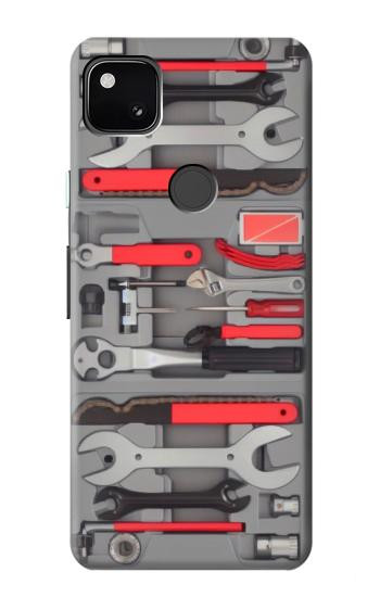 W3921 Bike Repair Tool Graphic Paint Case Cover Custodia e Flip Case per Google Pixel 4a
