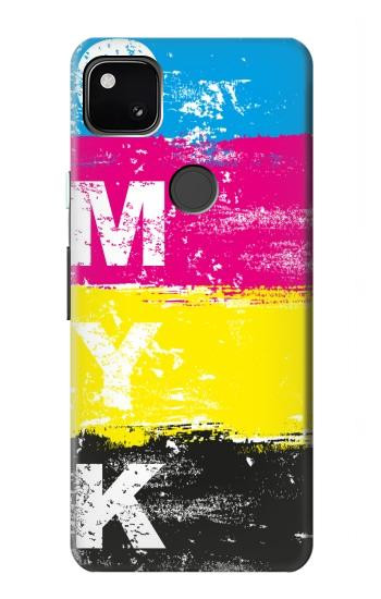 W3930 Cyan Magenta Yellow Key Case Cover Custodia e Flip Case per Google Pixel 4a
