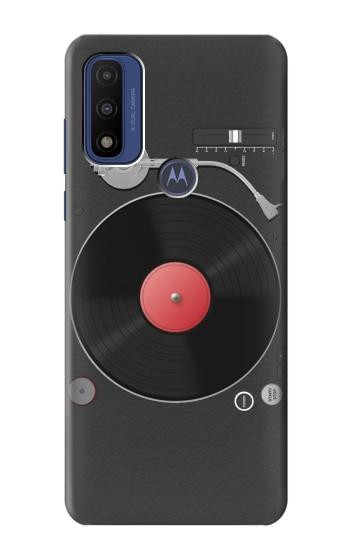 W3952 Turntable Vinyl Record Player Graphic Case Cover Custodia e Flip Case per Motorola G Pure