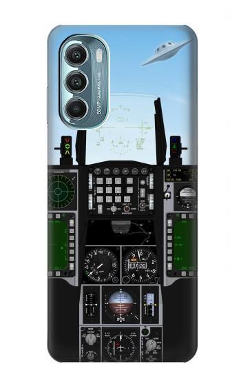 W3933 Fighter Aircraft UFO Case Cover Custodia e Flip Case per Motorola Moto G Stylus 5G (2022)